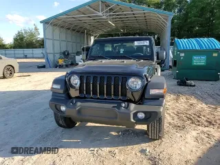 2022 Jeep Wrangler Sport with VIN 1C4HJXAG3NW234819, listed as a Copart auction lot 73094974 with 40,482 mi miles and Non Repairable. Bid and sale history available at DreamBid. Image 14.