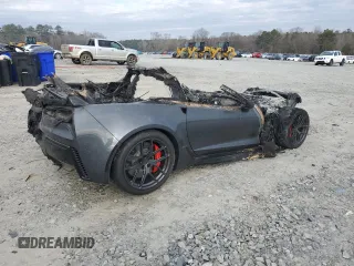 2018 Chevrolet Corvette Z06 1LZ with VIN 1G1YP2D63J5600517, listed as a Copart auction lot 46597645 with Not provided miles and Non repairable. Bid and sale history available at DreamBid. Image 3.