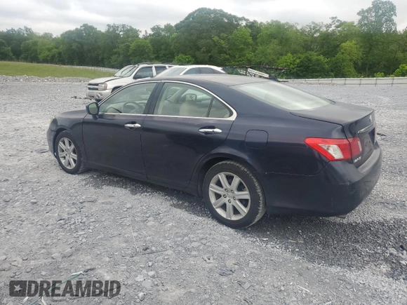 2007 Lexus ES 350 with VIN JTHBJ46G972133791, listed as a Copart auction lot 54972925 with 124,334 mi miles and Clean Title. Bid and sale history available at carsss.com. Image 2.