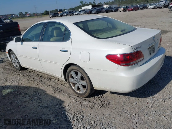 2005 Lexus ES 350 with VIN JTHBA30G155121309, listed as a IAAI auction lot 41893930 with 225,632 mi miles and . Bid and sale history available at DreamBid. Image 3.