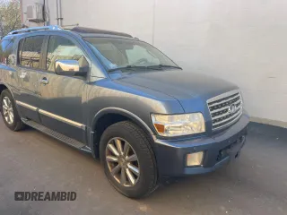 2008 Infiniti QX56 with VIN 5N3AA08C88N902137, listed as a Copart auction lot 56256955 with Not Provided miles and Clean Title. Bid and sale history available at carsss.com. Image 1.