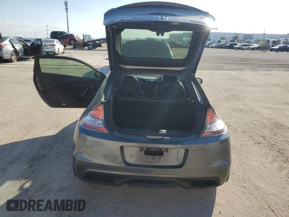 2015 Honda CR-Z EX with VIN JHMZF1D65FS002316, listed as a Copart auction lot 44546585 with 87,745 mi miles and Salvage Title. Bid and sale history available at DreamBid. Image 6.