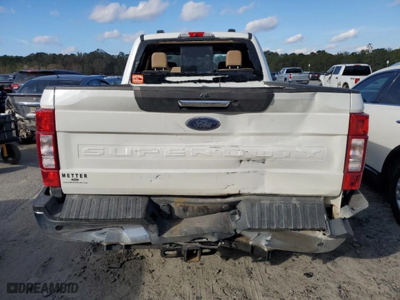 2022 Ford Super Duty F-250 SRW XL with VIN 1FT8W2BT4NED37916, listed as a Copart auction lot 45683425 with 73,705 mi miles and Salvage Title. Bid and sale history available at carsss.com. Image 6.
