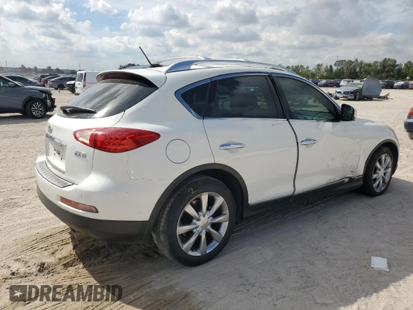 2010 Infiniti EX Journey with VIN JN1AJ0HP4AM701608, listed as a Copart auction lot 77408164 with 132,672 mi miles and Salvage Title. Bid and sale history available at DreamBid. Image 3.