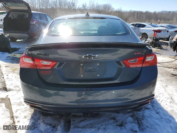 2020 Chevrolet Malibu RS with VIN 1G1ZG5ST8LF137091, listed as a Copart auction lot 46424895 with 36,188 mi miles and Salvage Title. Bid and sale history available at carsss.com. Image 6.