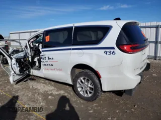 2024 Chrysler Pacifica Touring with VIN 2C4RC1FG3RR126350, listed as a Copart auction lot 47007495 with Not provided miles and Salvage title. Bid and sale history available at DreamBid. Image 2.