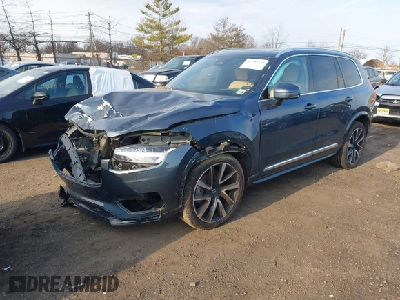 2024 Volvo XC90 Ultimate Bright Theme with VIN YV4062PF9R1168910, listed as a IAAI auction lot 41705141 with 13,149 mi miles. Bid and sale history available at carsss.com. Image 17.