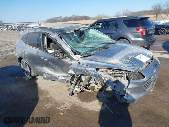 2021 Ford Escape SEL with VIN 1FMCU9H92MUA13805, listed as a IAAI auction lot 41413713 with 32,323 mi miles and . Bid and sale history available at DreamBid. Image 1.