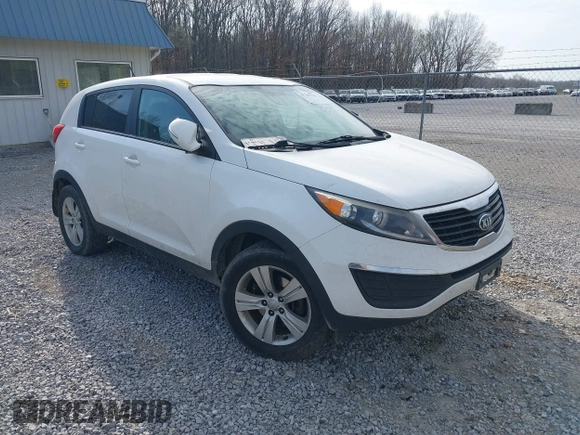 2013 Kia Sportage LX with VIN KNDPB3A21D7533188, listed as a IAAI auction lot 41789723 with 238,885 mi miles and . Bid and sale history available at DreamBid. Image 1.