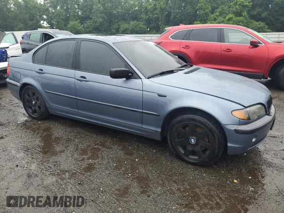 2005 BMW 3 Series 325xi with VIN WBAEU33455PF63005, listed as a Copart auction lot 60960985 with 188,733 mi miles and Salvage title. Bid and sale history available at DreamBid. Image 4.