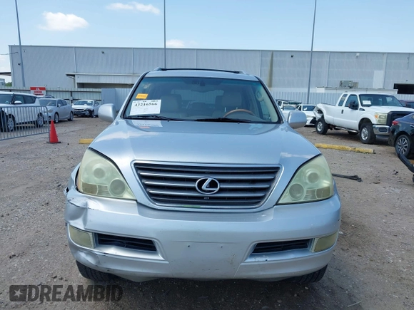 2006 Lexus GX 470 z VIN JTJBT20X560124120, wystawiony jako IAAI lot #42216566 z przebiegiem 221 238 mil mil oraz . Historia ofert i sprzedaży dostępna na DreamBid. Obrazek 12.