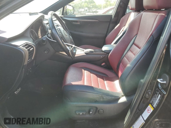 2015 Lexus NX 200t with VIN JTJBARBZXF2018280, listed as a Copart auction lot 56153555 with 134,003 mi miles and Salvage title. Bid and sale history available at DreamBid. Image 7.