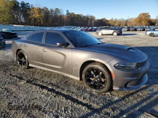 2019 Dodge Charger GT with VIN 2C3CDXHGXKH578962, listed as a Copart auction lot 81716694 with 90,943 mi miles and Salvage Title. Bid and sale history available at DreamBid. Image 4.
