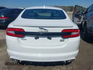 2015 Jaguar XF V6 Portfolio with VIN SAJWJ0FF9F8U48932, listed as a IAAI auction lot 41696899 with 203,110 mi miles. Bid and sale history available at carsss.com. Image 16.
