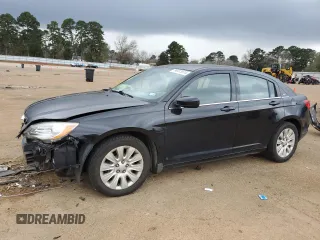 2012 Chrysler 200 LX with VIN 1C3CCBAB2CN295730, listed as a Copart auction lot 86413614 with 201,990 mi miles and Salvage Title. Bid and sale history available at DreamBid. Image 1.