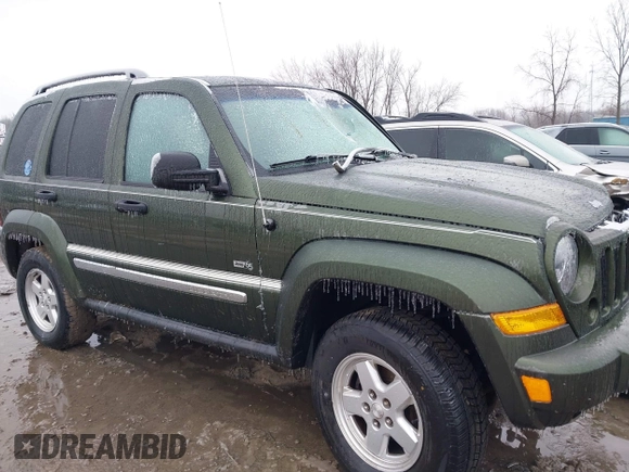 2006 Jeep Liberty Sport with VIN 1J4GL48K86W214625, listed as a IAAI auction lot 41496127 with 142,705 mi miles. Bid and sale history available at carsss.com. Image 14.