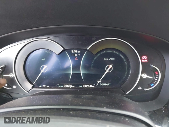 2017 BMW 5 Series 540i with VIN WBAJE5C31HG914346, listed as a IAAI auction lot 41828268 with 96,686 mi miles and . Bid and sale history available at DreamBid. Image 7.