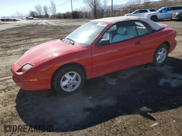 1998 Pontiac Sunfire z VIN 4G2JB32T5WB203764, wystawiony jako Copart lot #47458445 z przebiegiem Nie podano mil oraz Szkoda całkowita • Salvage title. Historia ofert i sprzedaży dostępna na DreamBid. Obrazek 1.