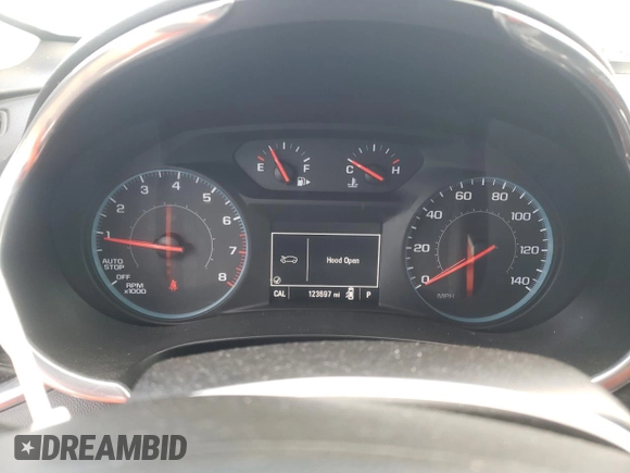 2016 Chevrolet Malibu LT with VIN 1G1ZE5ST7GF333647, listed as a Copart auction lot 51166675 with 123,697 mi miles and Salvage Title. Bid and sale history available at DreamBid. Image 9.