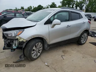 2017 Buick Encore Preferred z VIN KL4CJASB9HB049609, wystawiony jako Copart lot #60712895 z przebiegiem 137 014 mil mil oraz Szkoda całkowita • Salvage title. Historia ofert i sprzedaży dostępna na DreamBid. Obrazek 1.