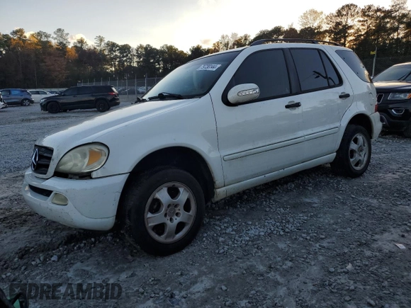 2005 Mercedes-Benz M-Class 3.7L with VIN 4JGAB57E35A524348, listed as a Copart auction lot 79720144 with 220,596 mi miles and Non Repairable. Bid and sale history available at carsss.com. Image 1.