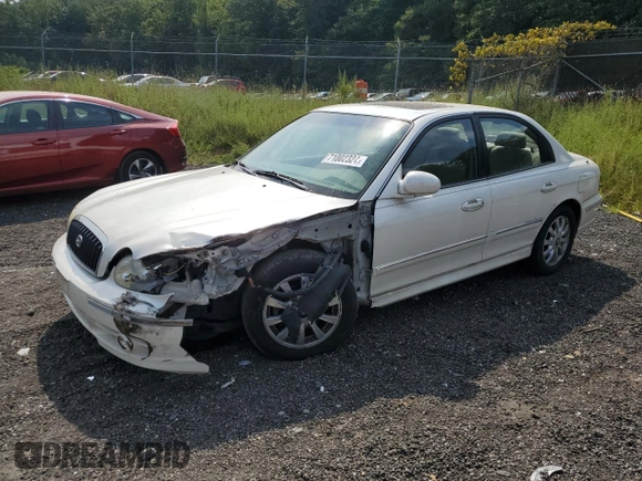 2004 Hyundai Sonata GLS with VIN KMHWF35H94A956887, listed as a Copart auction lot 71002324 with 117,914 mi miles and Salvage Title. Bid and sale history available at carsss.com. Image 1.
