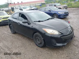 2013 Mazda 3 i SV with VIN JM1BL1TG5D1832819, listed as a IAAI auction lot 42324179 with 136,616 mi miles and . Bid and sale history available at DreamBid. Image 1.