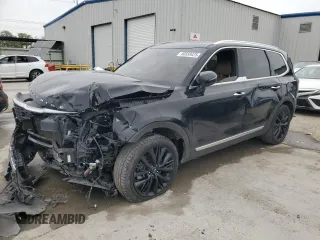 2020 Kia Telluride SX z VIN 5XYP54HC8LG068762, wystawiony jako Copart lot #50559425 z przebiegiem 162 905 mil mil oraz Szkoda całkowita • Salvage title. Historia ofert i sprzedaży dostępna na DreamBid. Obrazek 1.