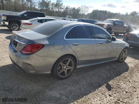 2016 Mercedes-Benz C-Class C 300 Luxury with VIN 55SWF4KB9GU103913, listed as a Copart auction lot 48008145 with 67,379 mi miles and Salvage Title. Bid and sale history available at carsss.com. Image 3.