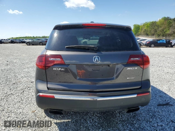 2010 Acura MDX Technology Pkg with VIN 2HNYD2H69AH515839, listed as a Copart auction lot 52649535 with 209,859 mi miles and Clean Title. Bid and sale history available at carsss.com. Image 6.