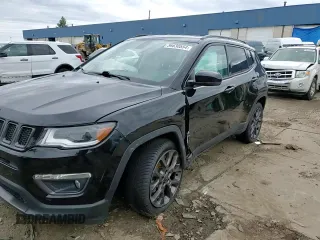2019 Jeep Compass High Altitude z VIN 3C4NJDCB1KT761634, wystawiony jako Copart lot #56630554 z przebiegiem 71 083 mil mil oraz Nie do naprawy • Non repairable. Historia ofert i sprzedaży dostępna na DreamBid. Obrazek 12.