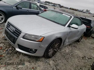 2011 Audi A5 2.0T Premium Plus with VIN WAUJFAFHXBN007482, listed as a Copart auction lot 83620304 with 129,359 mi miles and Salvage Title. Bid and sale history available at carsss.com. Image 1.