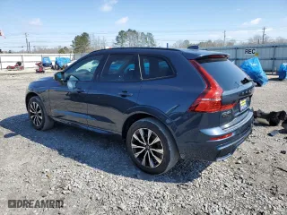 2024 Volvo XC60 Plus Dark Theme with VIN YV4L12RL3R1916064, listed as a Copart auction lot 45733155 with 5,095 mi miles and Salvage Title. Bid and sale history available at carsss.com. Image 2.