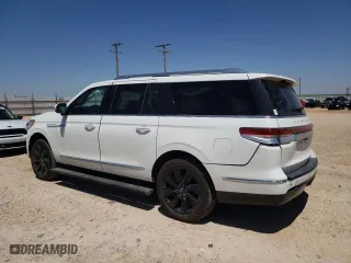 2023 Lincoln Navigator L Reserve with VIN 5LMJJ3LGXPEL16961, listed as a Copart auction lot 54719084 with 2,201 mi miles and Salvage Title. Bid and sale history available at carsss.com. Image 2.
