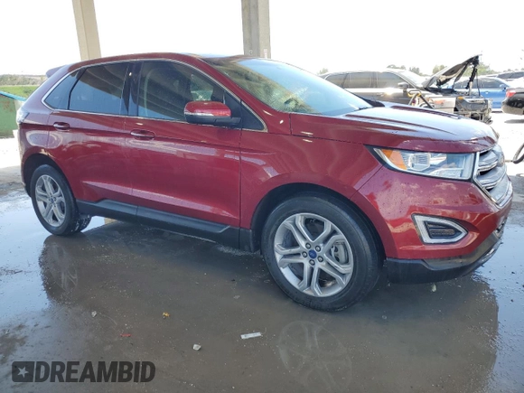 2016 Ford Edge Titanium with VIN 2FMPK4K95GBC17480, listed as a Copart auction lot 53301865 with 101,578 mi miles and Clean Title. Bid and sale history available at carsss.com. Image 4.