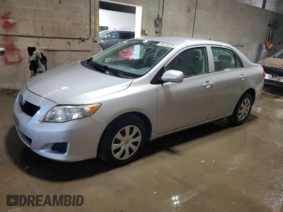 2010 Toyota Corolla with VIN 1NXBU4EE5AZ346740, listed as a Copart auction lot 53225825 with 117,634 mi miles and Salvage Title. Bid and sale history available at carsss.com. Image 1.