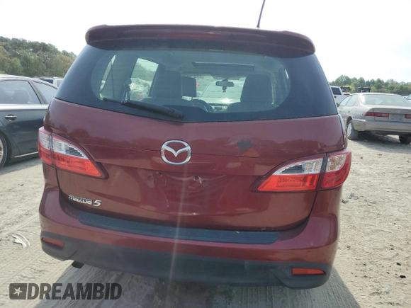 2012 Mazda 5 Grand Touring with VIN JM1CW2DL8C0138627, listed as a Copart auction lot 53463295 with 164,359 mi miles and Salvage title. Bid and sale history available at DreamBid. Image 6.