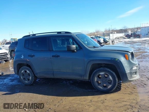 2018 Jeep Renegade Sport with VIN ZACCJBAHXJPG69723, listed as a IAAI auction lot 41576824 with 49,758 mi miles and . Bid and sale history available at DreamBid. Image 13.