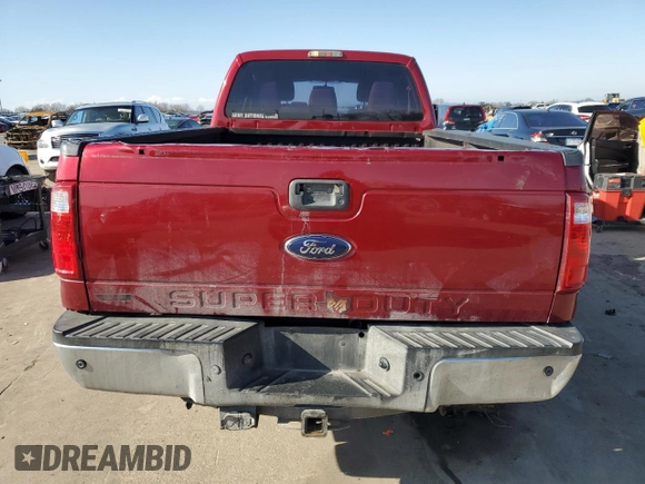 2015 Ford Super Duty F-250 SRW Lariat with VIN 1FT7W2BT5FED52776, listed as a Copart auction lot 44997645 with 245,240 mi miles and Salvage Title. Bid and sale history available at carsss.com. Image 6.