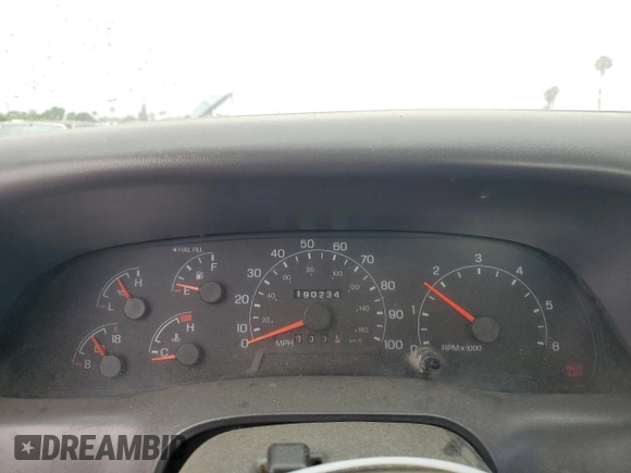 2000 Ford Super Duty F-250 XL with VIN 1FTNF20SXYEE41859, listed as a Copart auction lot 59682704 with 190,234 mi miles and Salvage Title. Bid and sale history available at carsss.com. Image 9.
