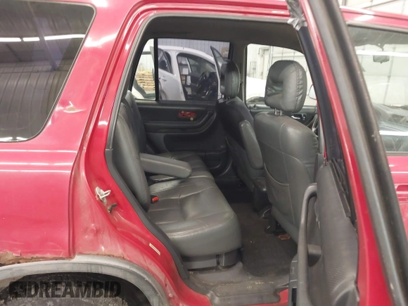 2000 Honda CR-V EX with VIN JHLRD1861YC009880, listed as a IAAI auction lot 41613882 with 238,499 mi miles. Bid and sale history available at carsss.com. Image 8.