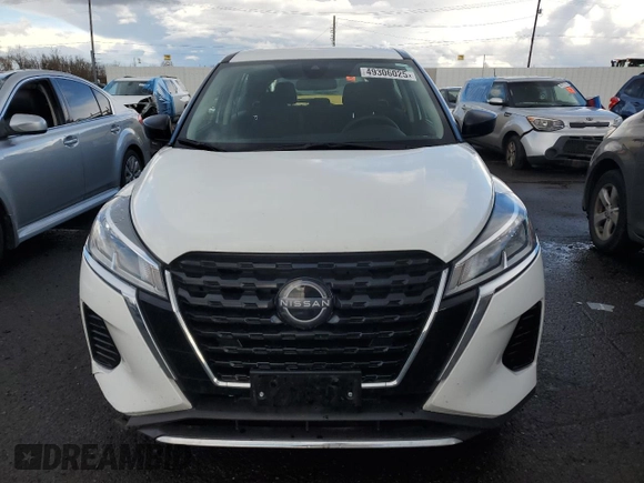 2024 Nissan Kicks S with VIN 3N1CP5BV1RL491860, listed as a Copart auction lot 49306025 with 32,400 mi miles and Salvage Title. Bid and sale history available at carsss.com. Image 5.