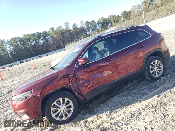 2019 Jeep Cherokee Latitude with VIN 1C4PJLCB3KD286111, listed as a Copart auction lot 49403885 with 94,790 mi miles and Salvage Title. Bid and sale history available at DreamBid. Image 1.