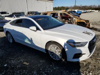2019 Audi A7 Premium Plus with VIN WAUR2AF24KN100878, listed as a Copart auction lot 78816743 with 48,178 mi miles and Salvage Title. Bid and sale history available at carsss.com. Image 4.