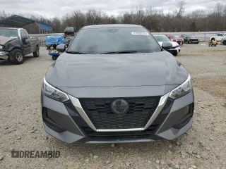 2022 Nissan Sentra S with VIN 3N1AB8BV7NY281834, listed as a Copart auction lot 47828375 with 45,484 mi miles and Salvage Title. Bid and sale history available at carsss.com. Image 5.