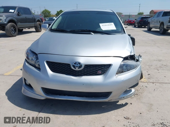 2009 Toyota Corolla with VIN 1NXBU40E39Z102927, listed as a IAAI auction lot 41864609 with 82,840 mi miles. Bid and sale history available at carsss.com. Image 12.