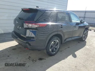 2025 Nissan Rogue SV with VIN 5N1BT3BA7SC826512, listed as a Copart auction lot 52599735 with 470 mi miles and Clean Title. Bid and sale history available at DreamBid. Image 3.