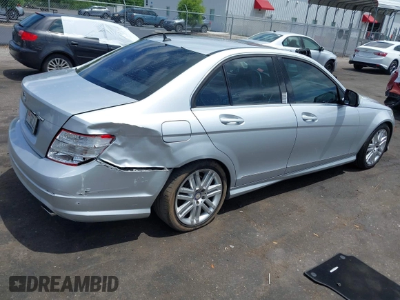 2009 Mercedes-Benz C 300 Sport with VIN WDDGF54X19R084393, listed as a IAAI auction lot 42145244 with 130,740 mi miles and . Bid and sale history available at DreamBid. Image 4.