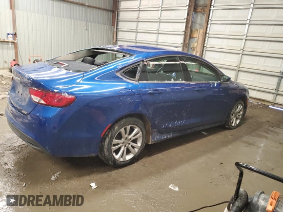 2017 Chrysler 200 Touring with VIN 1C3CCCFB1HN501934, listed as a Copart auction lot 42313845 with 124,279 mi miles and Salvage Title. Bid and sale history available at carsss.com. Image 3.