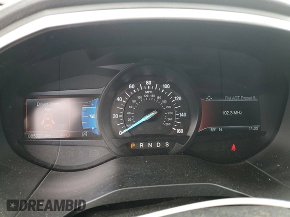 2019 Ford Edge Titanium with VIN 2FMPK4K94KBB35538, listed as a Copart auction lot 57770545 with 85,021 mi miles and Salvage title. Bid and sale history available at DreamBid. Image 9.